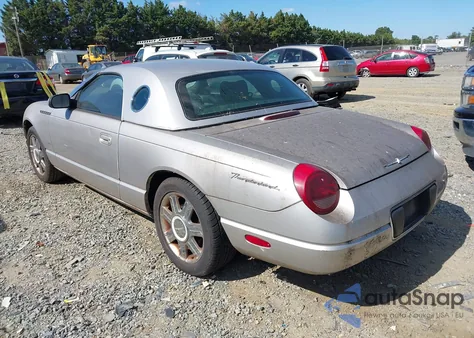 2004 Ford Thunderbird z USA, uszkodzony, nr VIN 1FAHP60A24Y102150